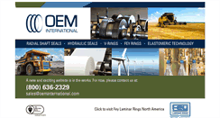 Desktop Screenshot of oeminternational.com